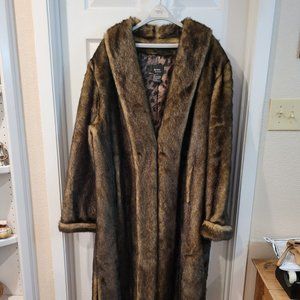 Dennis Basso Faux Fur Coat